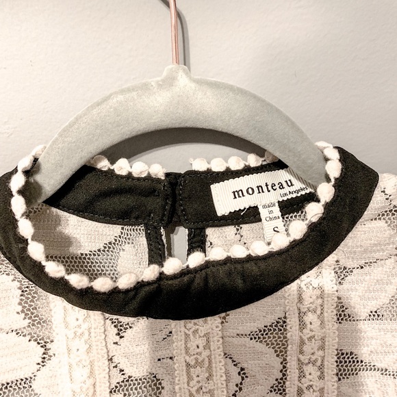 Anthropologie Monteau Lace Blouse - Picture 2 of 5